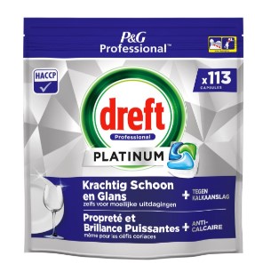 Dreft Vaatwastabs Platinum Regular 113st